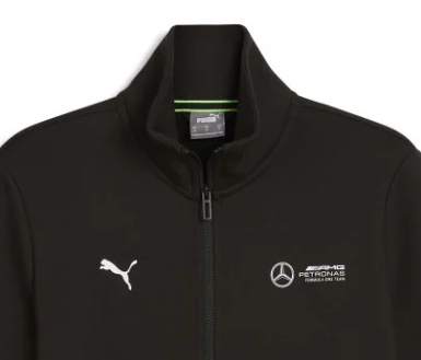 Mercedes Jacke, Puma, Essential Fleece, Schwarz