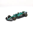 Model samochodu Aston Martin, AMR25, bburago, #14 Fernando Alonso, zielony
