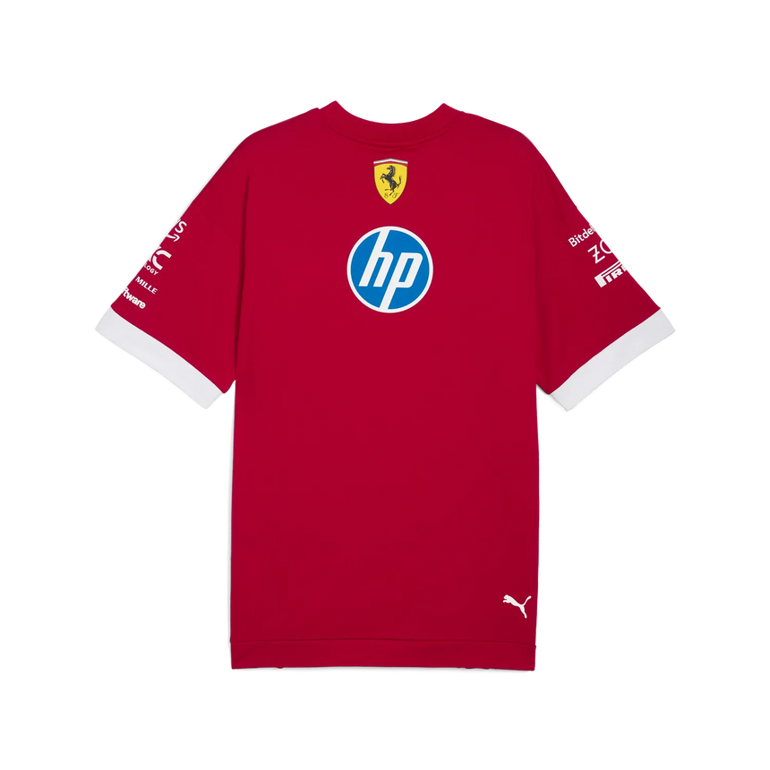 Übergroßes T-Shirt mit Rundhalsausschnitt der Scuderia Ferrari-Fahrer 🔥