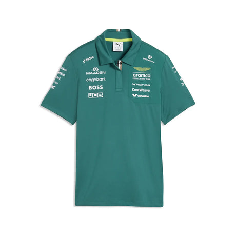 Pólko Aston Martin, zespół, Puma, zielone, 2026