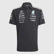 Pólko Mercedes, zespół, inżynierowie, adidas, czarne, 2026