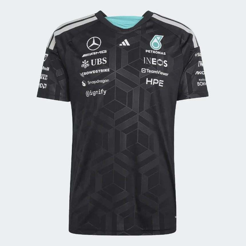 Polo Mercedes, zespół, adidas, zawodnicy, czarne