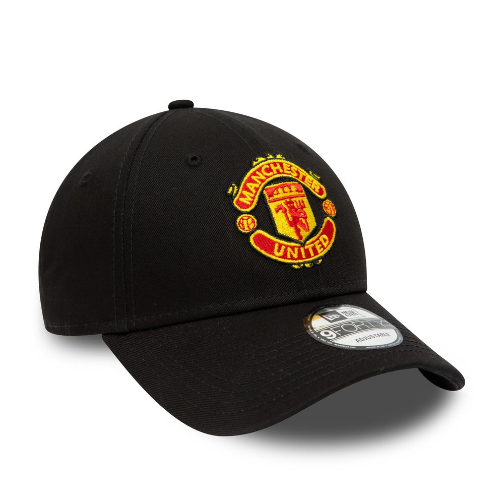 Czapka Manchester United Basic 9FORTY, czarna