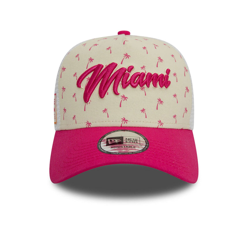 Red Bull Cap, NEW ERA, Miami, Kappe, Erwachsene, Weiß, 2024