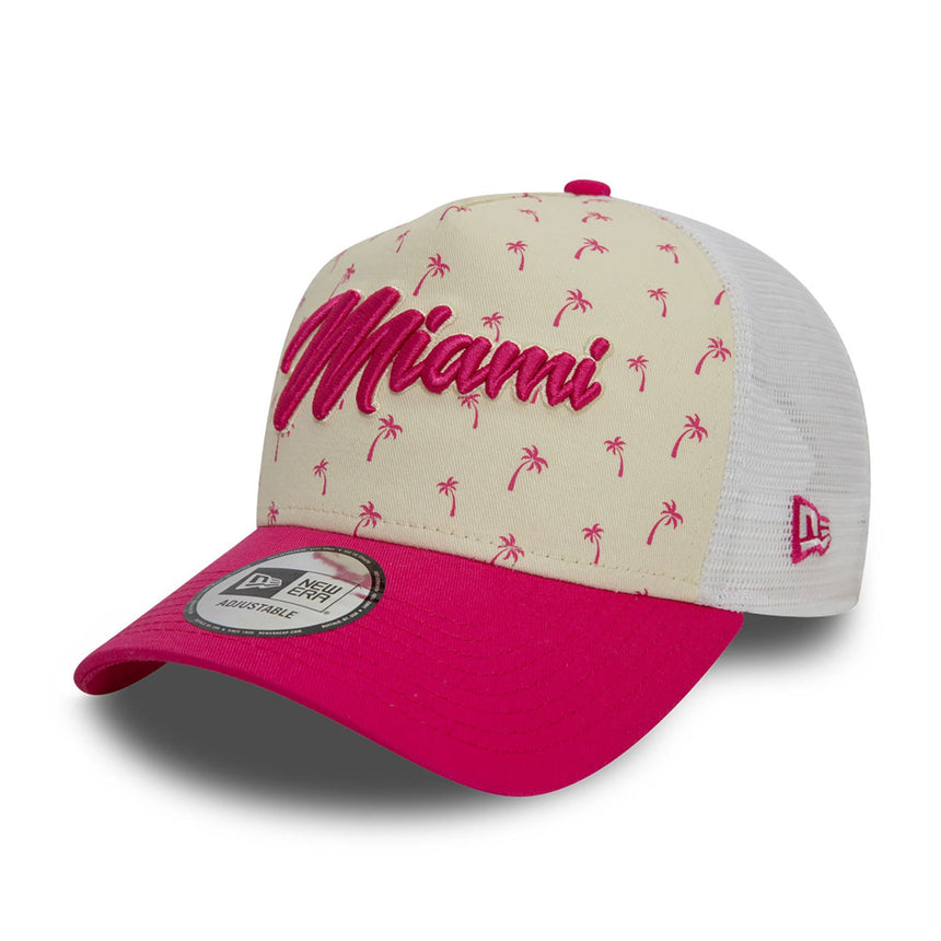 Red Bull Cap, NEW ERA, Miami, Kappe, Erwachsene, Weiß, 2024