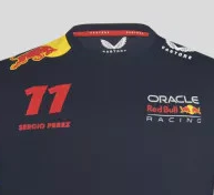 Red Bull jersey driver Sergio Pérez