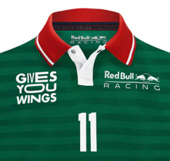 Red Bull Sergio Pérez Polo Shirt, Green, 2022