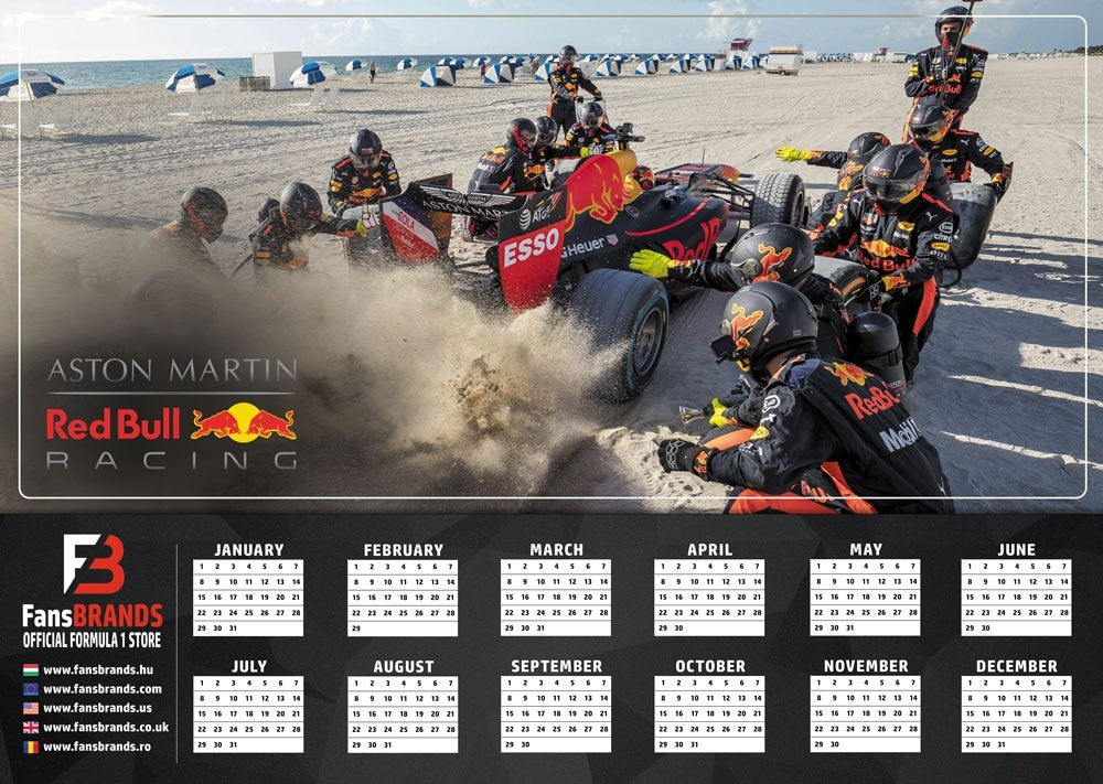 Kalendář závodů Red Bull Racing
