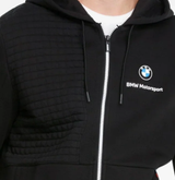Bluza z kapturem BMW, Puma BMW MMS z pełnym zamkiem, czarna, 2021