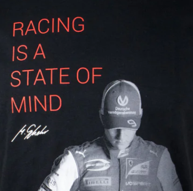 Koszulka Mick Schumacher, Claim, czarna, 2020