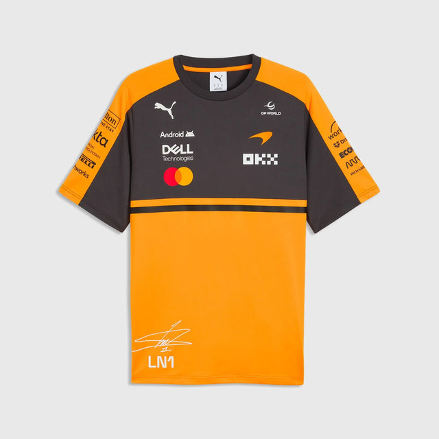 T-shirt McLaren, zespół, Lando Norris, papaja