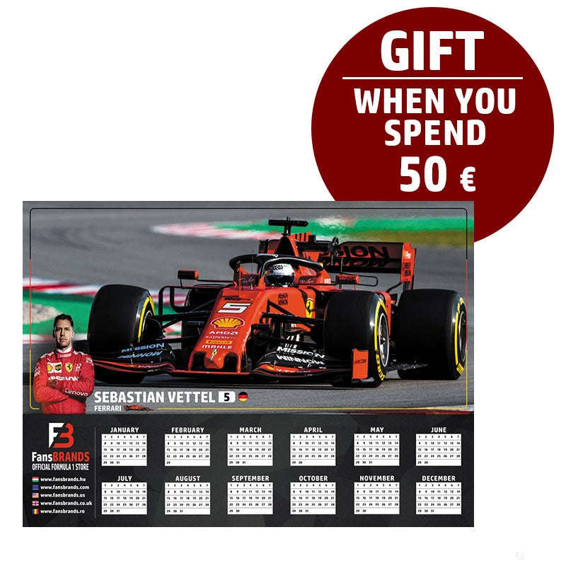 Kalendář závodů Sebastian Vettel