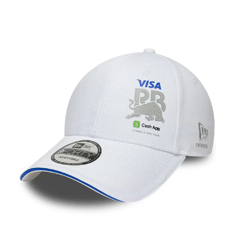 Visa RB czapka, essential, 9FORTY, New Era, biała
