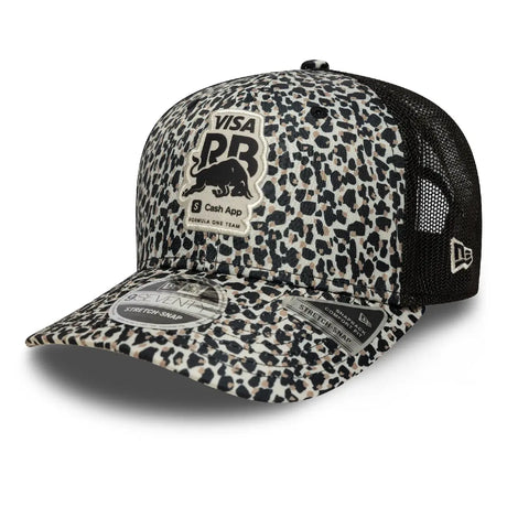 Visa RB czapka, leop ard, 9SEVENTY, New Era, beżowa