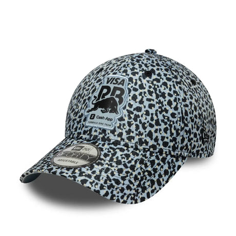 Visa RB czapka, leopardo, 9FORTY, New Era, niebieska